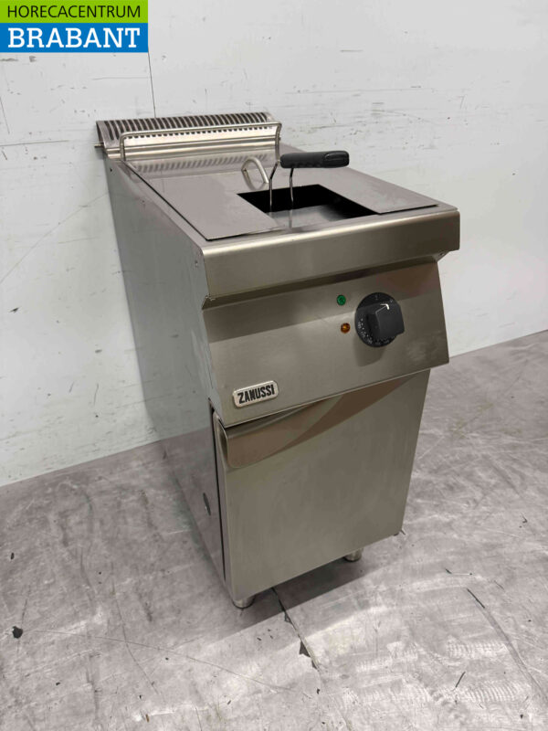 Zanussi Fritteuse aus Edelstahl 14 Liter 400V Horeca – Bild 3
