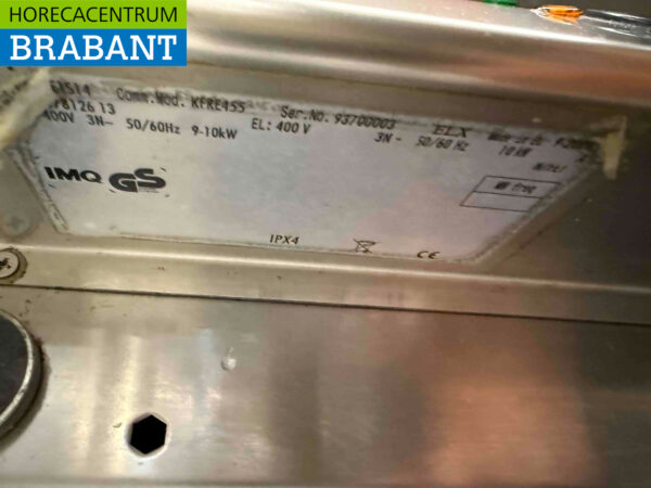 Zanussi Fritteuse aus Edelstahl 14 Liter 400V Horeca – Bild 7