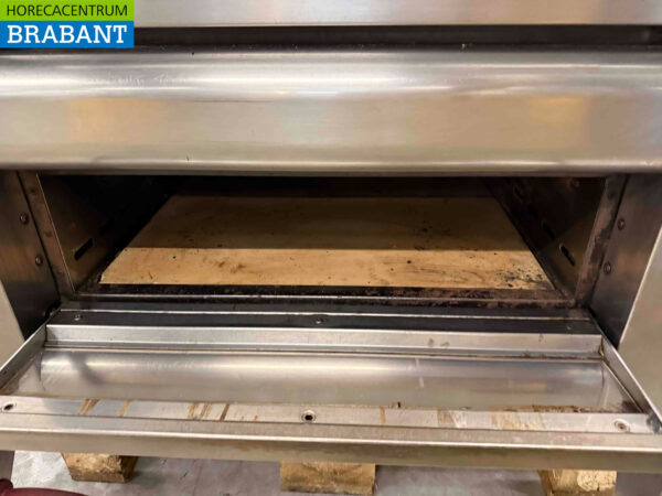 Doppelter Pizzaofen aus Edelstahl 2 x 9 Pizzen 35 cm Durchmesser 400V Horeca (kopie) – Bild 5