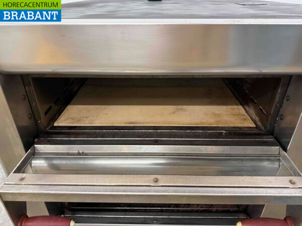 Doppelter Pizzaofen aus Edelstahl 2 x 9 Pizzen 35 cm Durchmesser 400V Horeca (kopie) – Bild 6