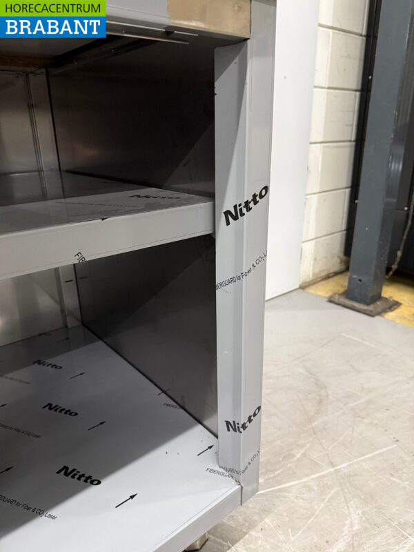 Edelstahl HCB Arbeitsschrank Premium-Line 2 Schiebetüren 200 cm Catering – Bild 5