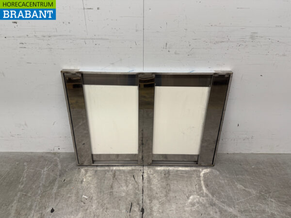 Arbeitsplatte aus Edelstahl 100 x 70 x 4 cm Horeca – Bild 4