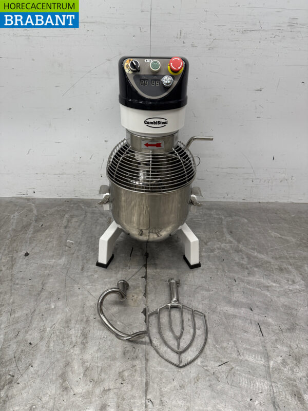 Combisteel Planet Mixer Mixer Edelstahlwanne 20 Liter 230V Horeca