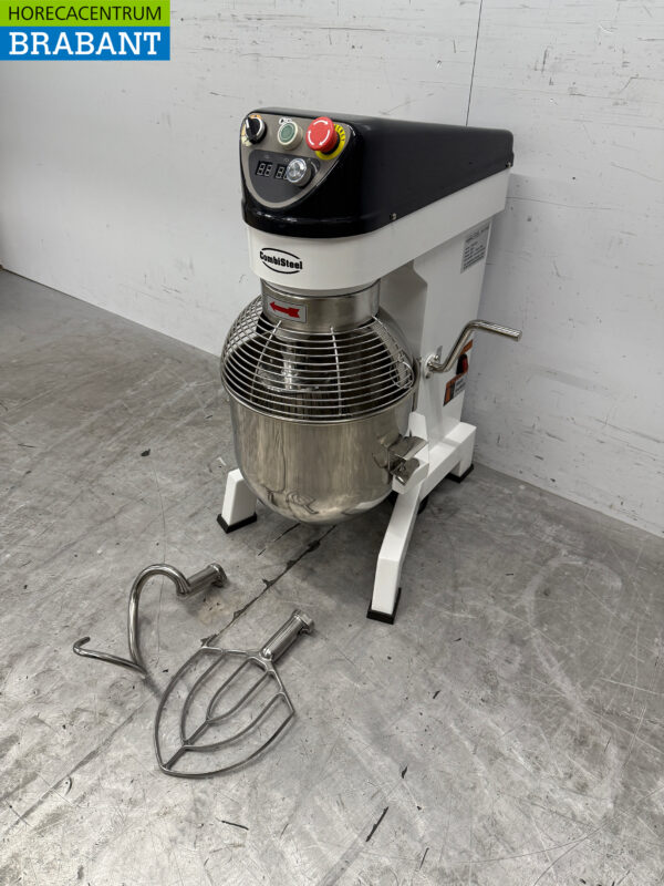Combisteel Planet Mixer Mixer Edelstahlwanne 20 Liter 230V Horeca – Bild 2