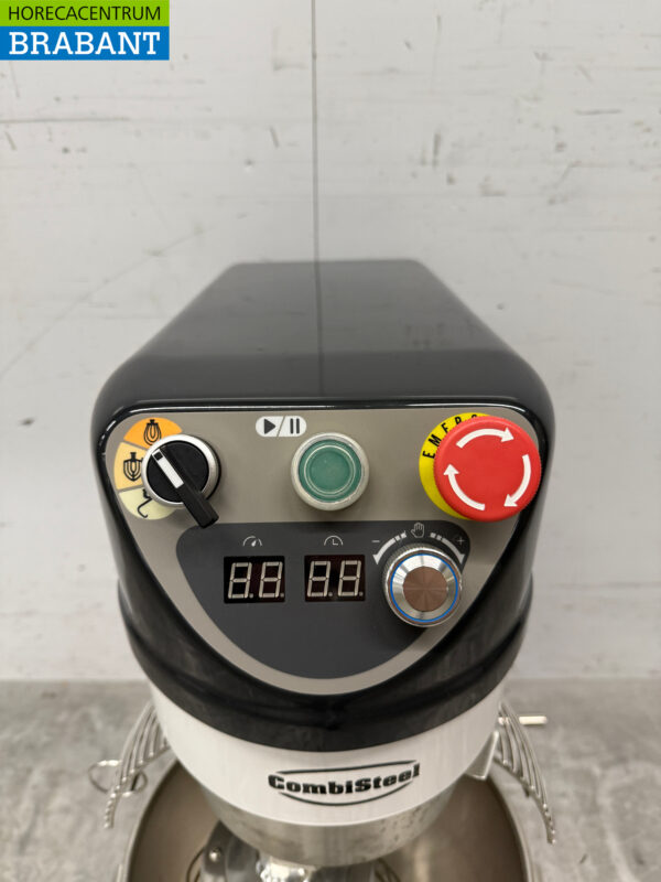 Combisteel Planet Mixer Mixer Edelstahlwanne 20 Liter 230V Horeca – Bild 5