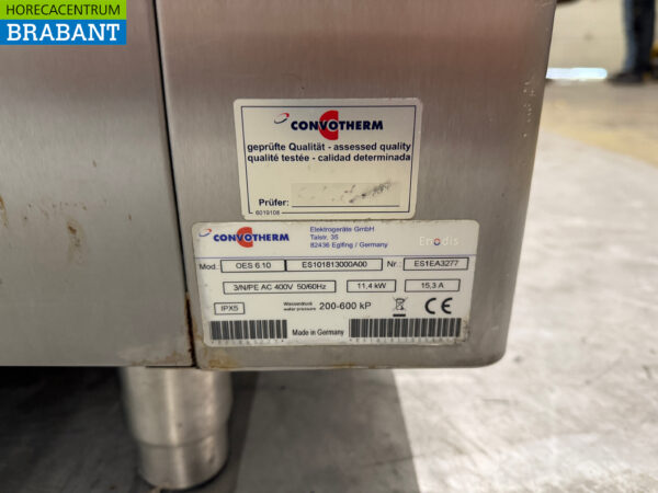 Edelstahl Convotherm Combisteamer Dampfgarer 7 x 1/1 GN 400V Horeca – Bild 7