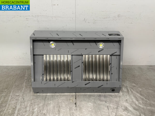 Edelstahl Combisteel Dunstabzugshaube Haube Motor 900 kuub Schräges Modell 120 cm 230V Horeca