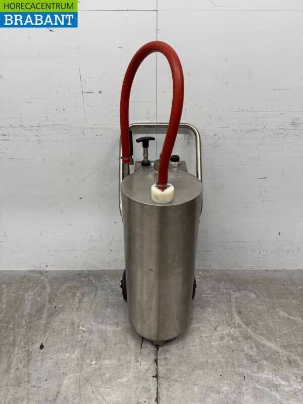 Edelstahl FRY MATE Frittieröltransporter Fettpumpe 40 Liter Catering Cafeteria