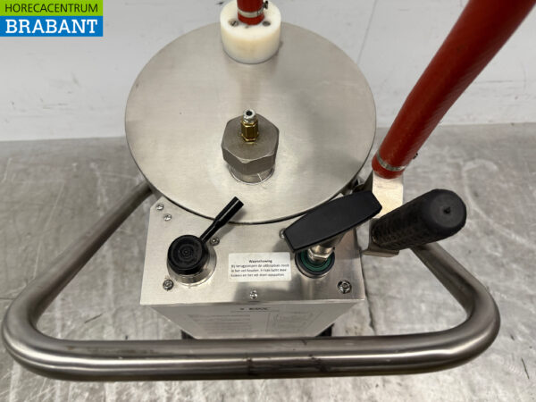 Edelstahl FRY MATE Frittieröltransporter Fettpumpe 40 Liter Catering Cafeteria – Bild 4