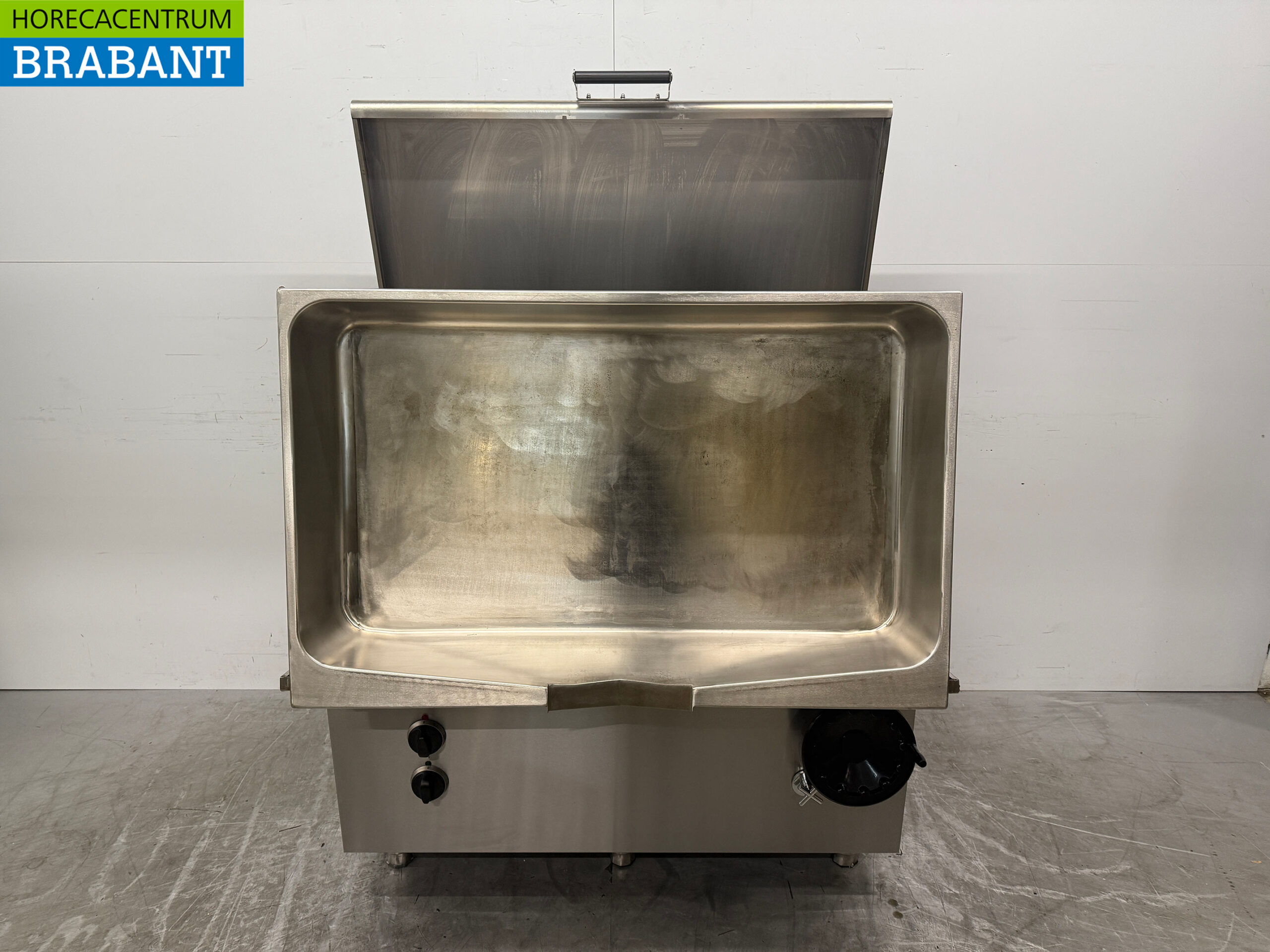 Combisteel Kippbratentopf aus Edelstahl 120 Liter 120 cm 400V Horeca – Bild 5