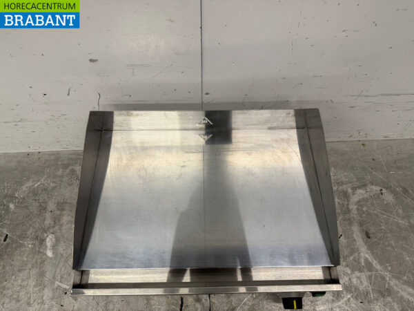 Edelstahl Hendi Mirror Griddle Grill 55 cm 230V Horeca – Bild 4