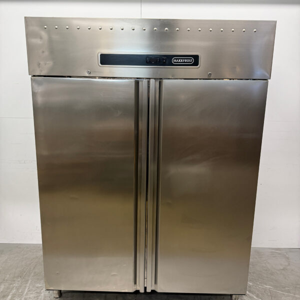 Maxxfrost Doppeltüriger Kühlschrank aus Edelstahl 1300 Liter 230V Horeca