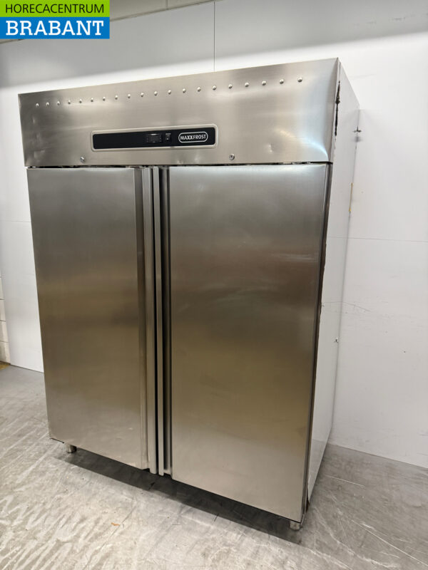 Maxxfrost Doppeltüriger Kühlschrank aus Edelstahl 1300 Liter 230V Horeca – Bild 2