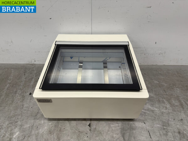 Combisteel Tisch-Eisvitrine 3 x 5 Liter 230V Horeca
