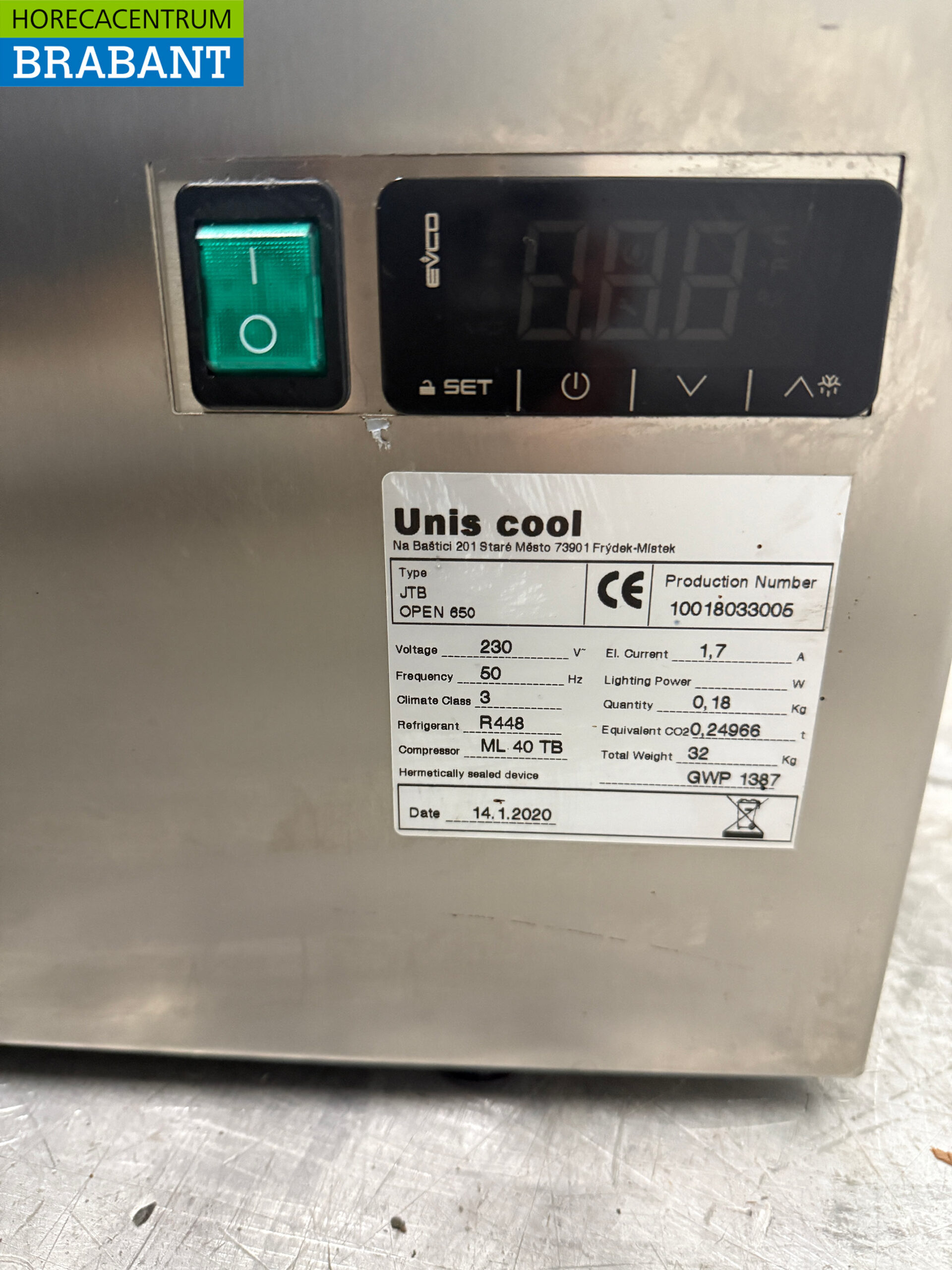 Edelstahl Unis Cool Flaschenkühler Kühlbox 230V Horeca – Bild 5