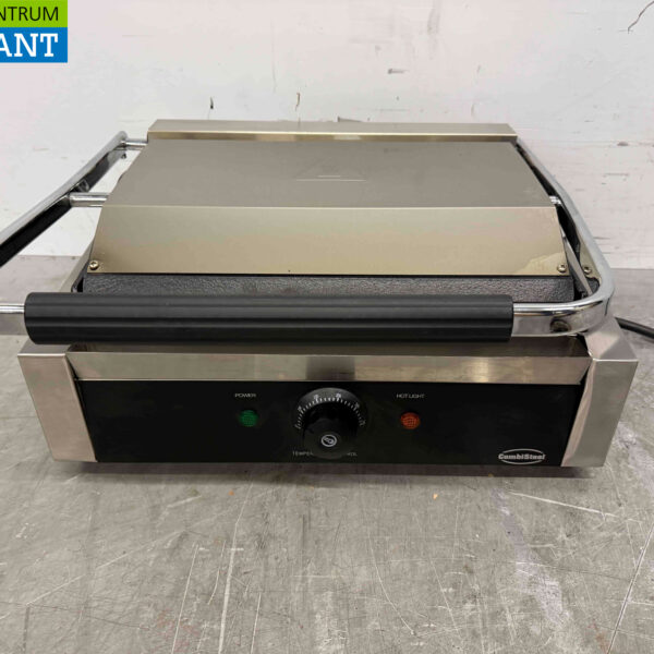 Combisteel Kontaktgrill aus Edelstahl Paninigrill Gerippt 230V Horeca
