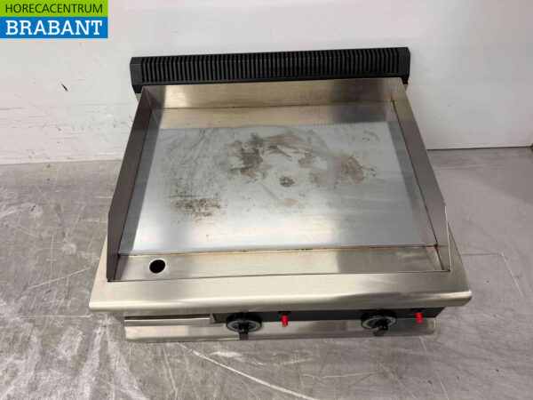Combisteel Bratplatte aus Edelstahl 65 cm Gas Erdgas Horeca – Bild 2
