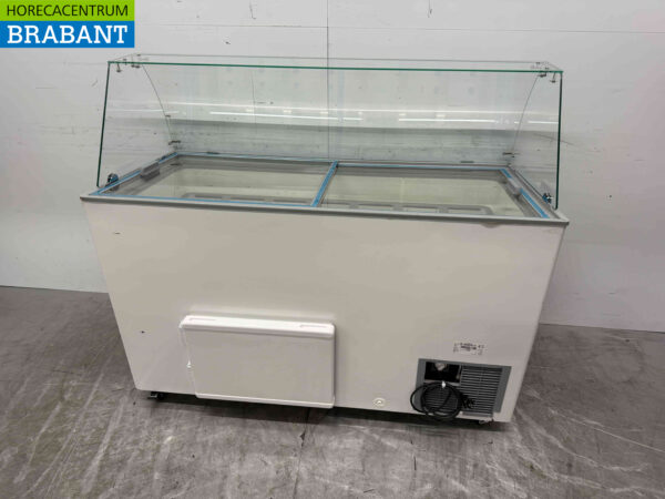Mobile Combisteel Teneriffa Schaufel-Eisvitrine 10 Fächer 230V Horeca – Bild 4