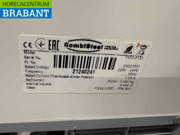 Mobile Combisteel Teneriffa Schaufel-Eisvitrine 10 Fächer 230V Horeca – Bild 7