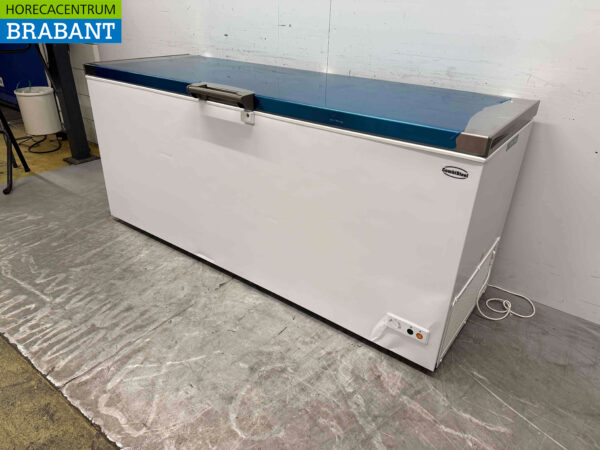 Combisteel Shop Gefrierschrank Gefriertruhe mit Deckel aus Edelstahl 432 Liter 230V Horeca – Bild 2