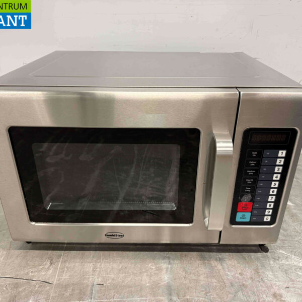 Edelstahl Combisteel Mikrowelle 2100 Watt 230V Horeca