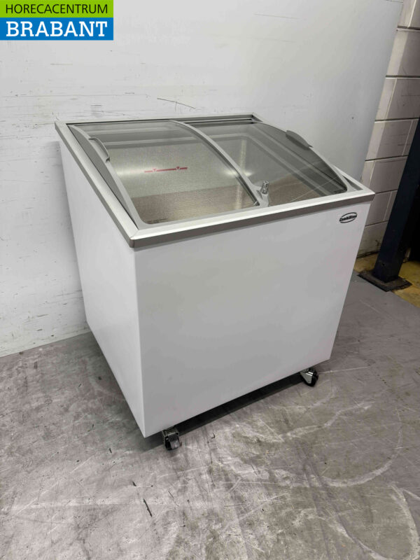 Combisteel Shop Gefrierschrank Gefriertruhe mit Schiebedeckel 184 Liter 230V Horeca – Bild 2