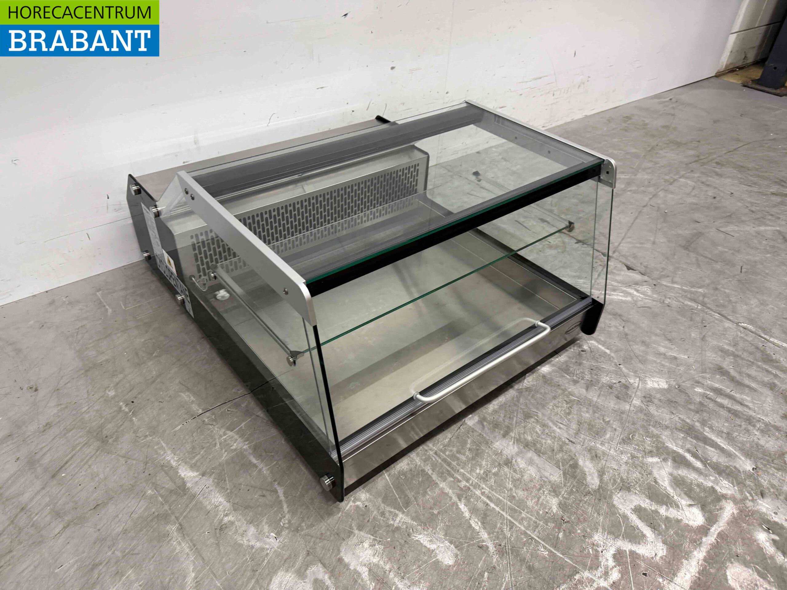Combisteel Kühlvitrine aus Edelstahl 128 Liter Horeca – Bild 4
