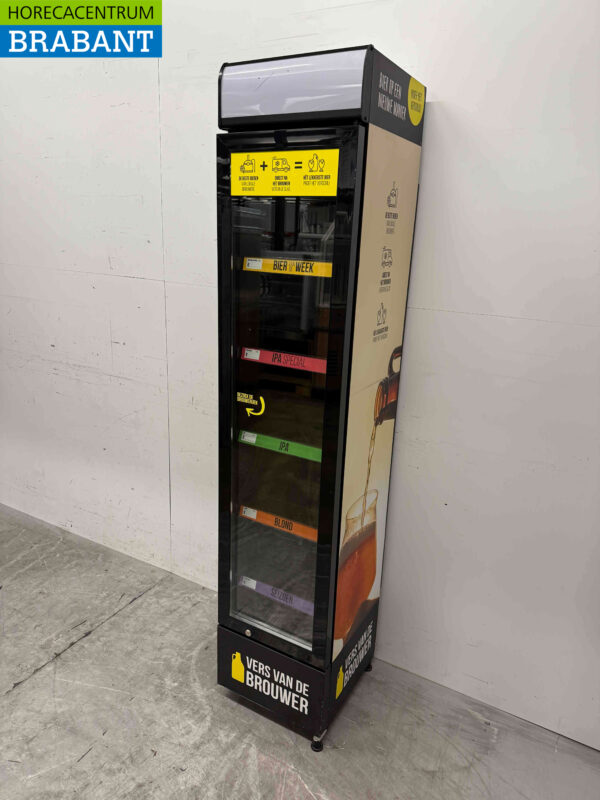 Gastro-Cool Glastürkühlschrank Getränkekühlschrank 155 Liter 230V Horeca – Bild 2
