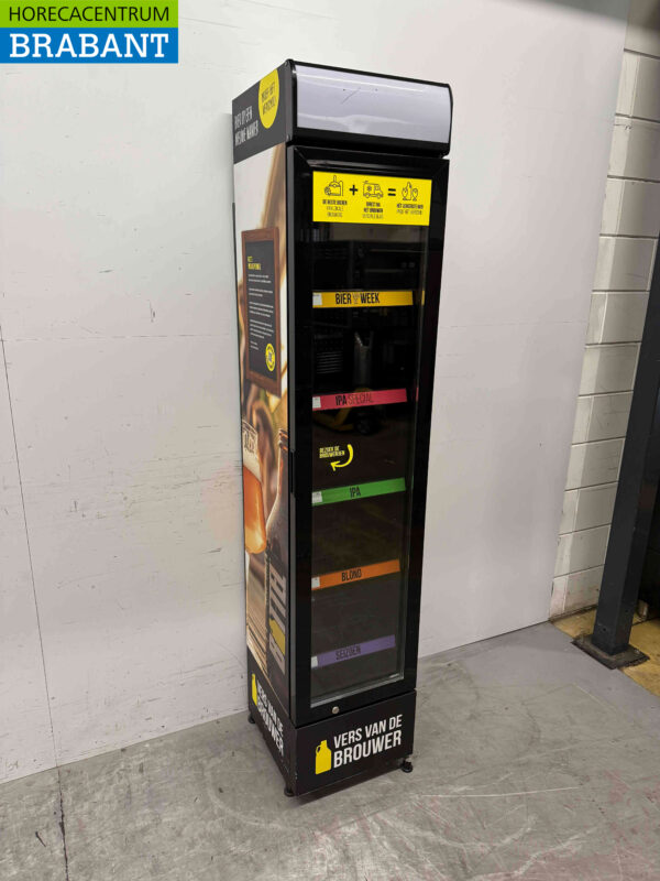 Gastro-Cool Glastürkühlschrank Getränkekühlschrank 155 Liter 230V Horeca – Bild 3