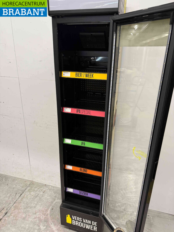 Gastro-Cool Glastürkühlschrank Getränkekühlschrank 155 Liter 230V Horeca – Bild 4