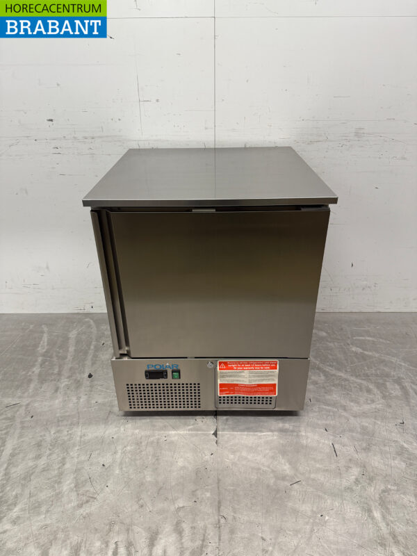 Edelstahl Polar Tiefkühltruhe 140 Liter 230V Horeca