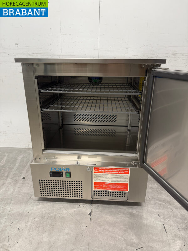 Edelstahl Polar Tiefkühltruhe 140 Liter 230V Horeca – Bild 4
