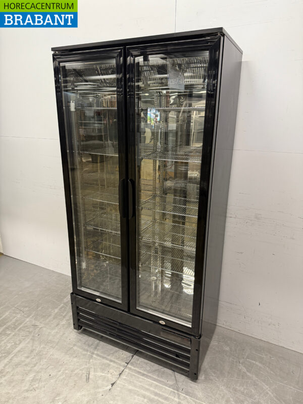 Combisteel Doppeltüriger Glastürkühlschrank 2 Flügeltüren 420 Liter 230V Horeca – Bild 3