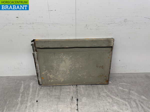Abtropffläche aus Edelstahl für Durchschubspülmaschine 105,5 x 70 cm Horeca – Bild 4