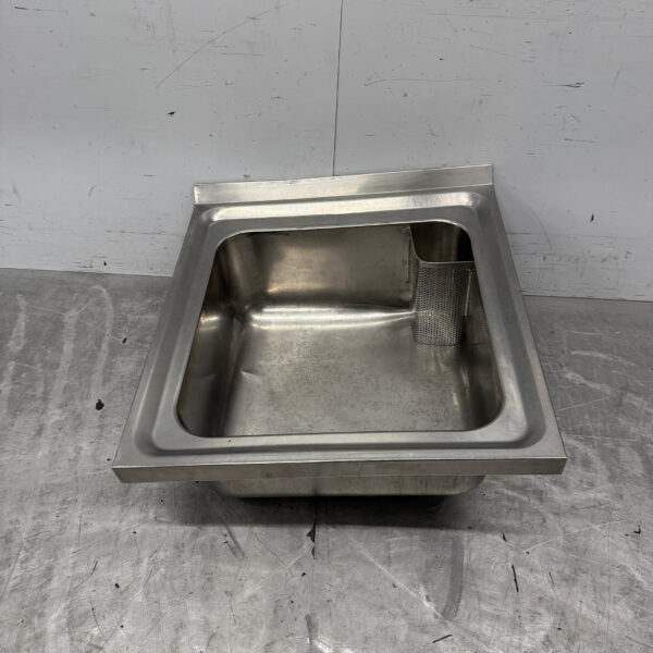 Spülbecken aus Edelstahl 75 x 80 cm Horeca