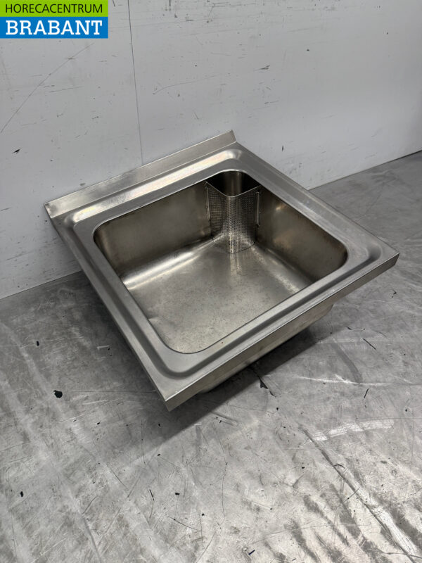 Spülbecken aus Edelstahl 75 x 80 cm Horeca – Bild 3
