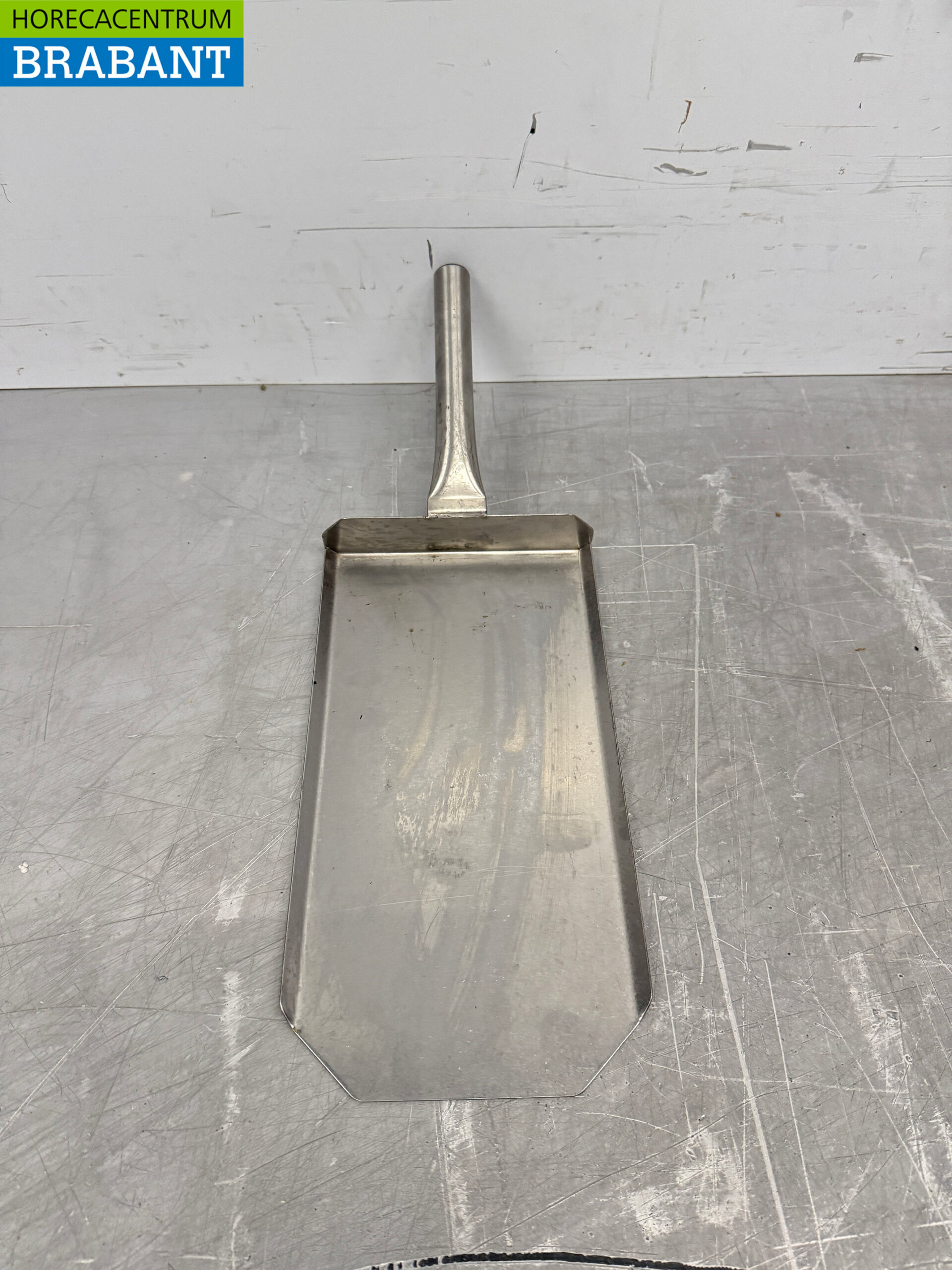 Edelstahl Spachtel Backofen Spachtel 17,5 x 32,5 cm Horeca