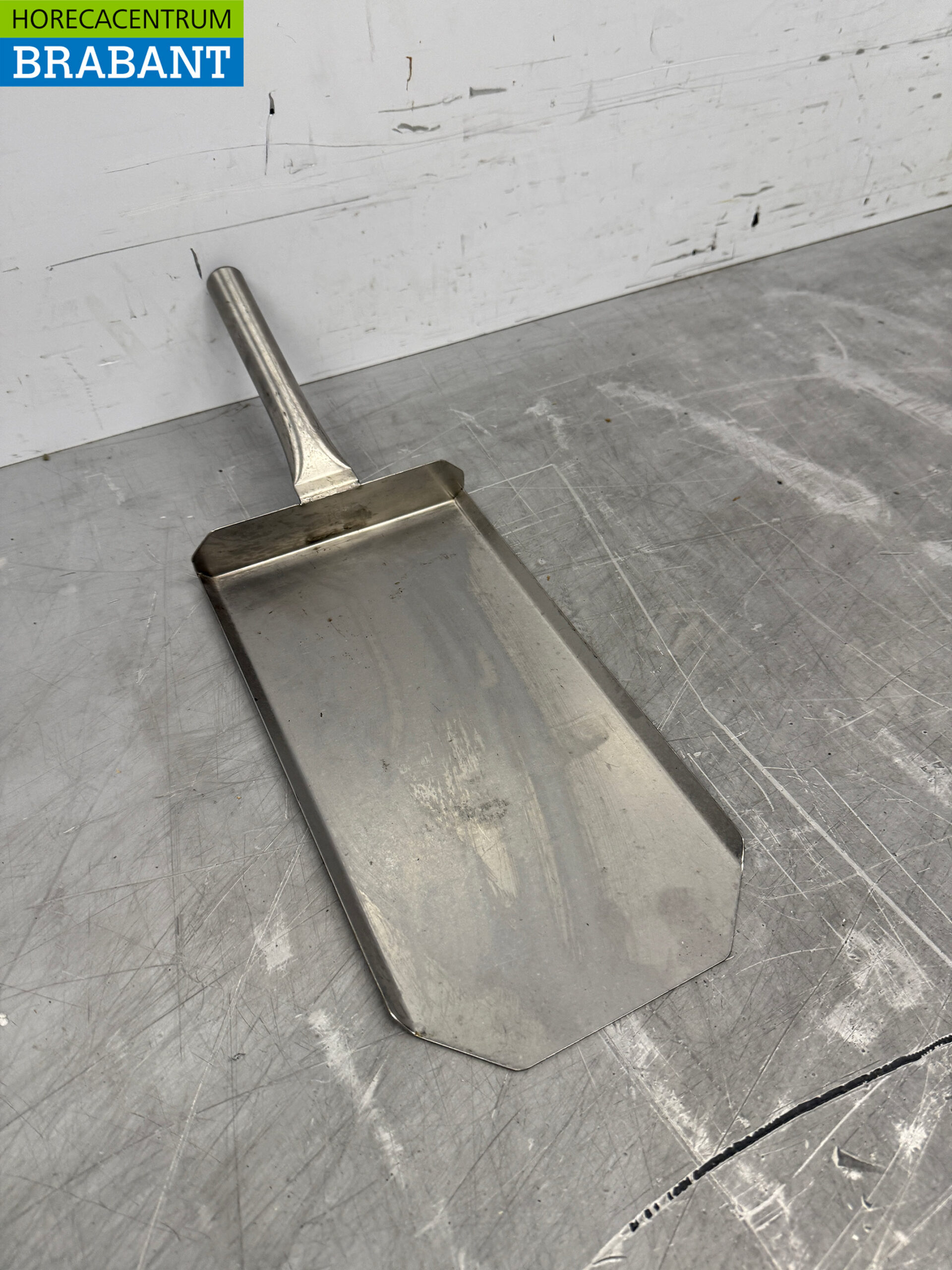 Edelstahl Spachtel Backofen Spachtel 17,5 x 32,5 cm Horeca – Bild 3