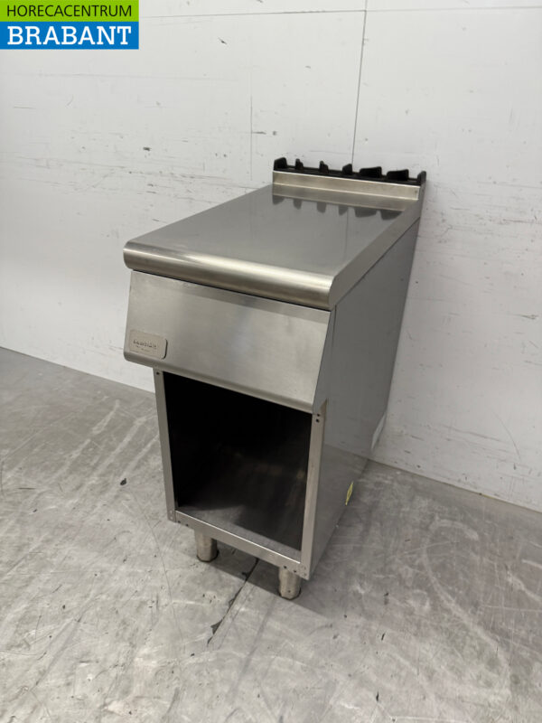 Edelstahl Combisteel Arbeitsplatte Neutral Jalousie 40 cm Horeca – Bild 2