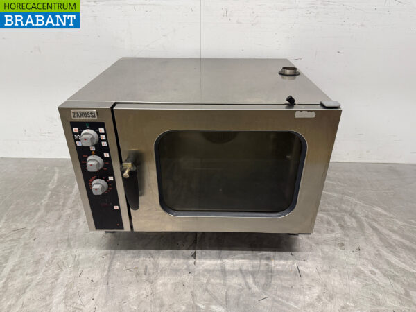Edelstahl Zanussi Heißluftdämpfer 6 x 1/1 GN 400V Horeca