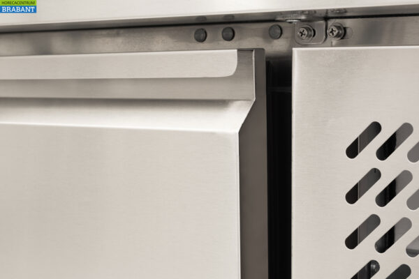 HCB Edelstahl gekühlte Werkbank 6 Schubladen 179,5 cm 230V Horeca – Bild 7