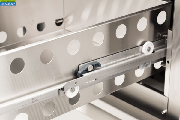 HCB Edelstahl gekühlte Werkbank 6 Schubladen 179,5 cm 230V Horeca – Bild 8