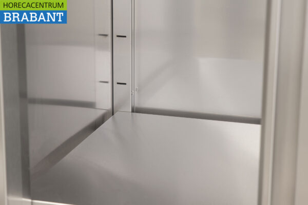 Edelstahl HCB Speiseschrank Arbeitsschrank 2 Schiebetüren Premium-line 120 cm Catering – Bild 5