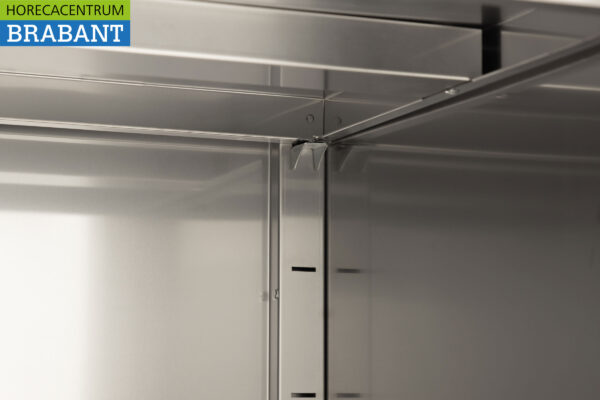 Edelstahl HCB Speiseschrank Arbeitsschrank 2 Schiebetüren Premium-line 120 cm Catering – Bild 8