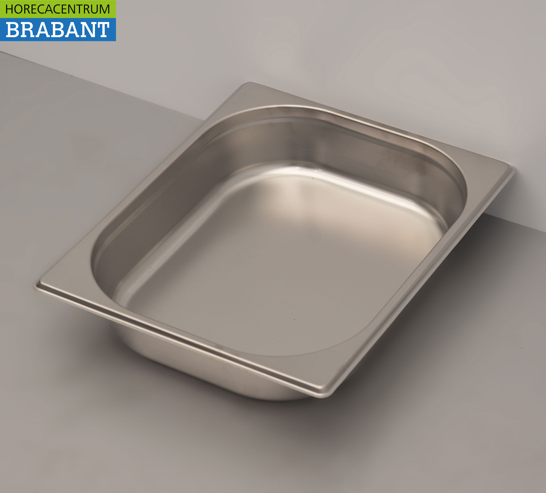 HCB RVS Gastronorm GN-Tablett 1/2 Tiefe 65 mm Catering – Bild 2