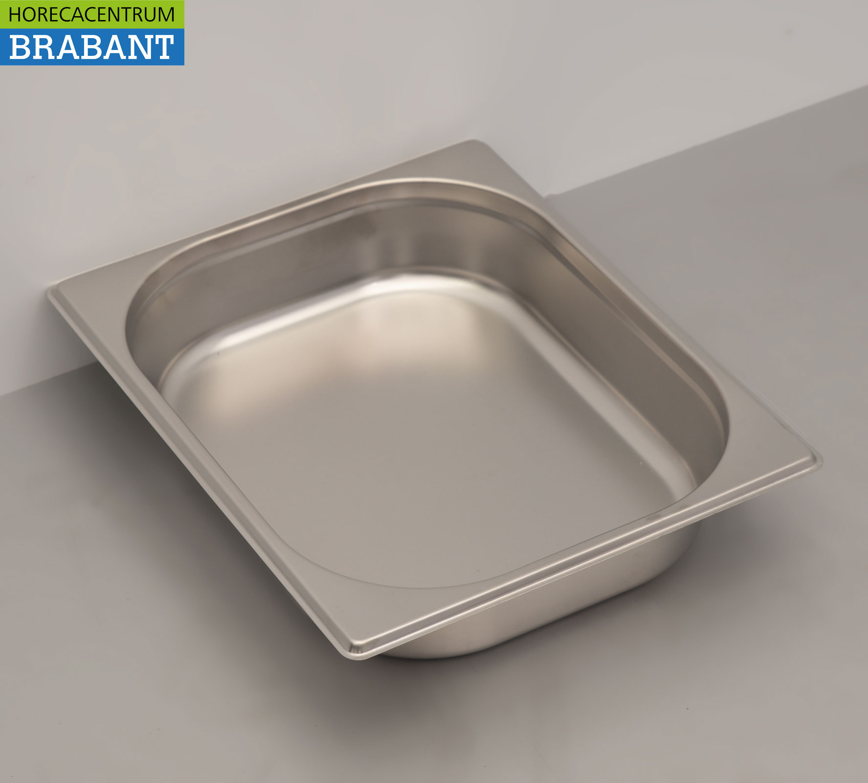 HCB RVS Gastronorm GN-Tablett 1/2 Tiefe 65 mm Catering – Bild 3