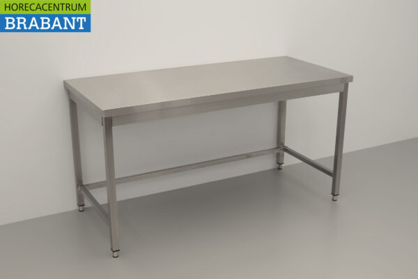 Edelstahl Arbeitstisch Basic-line 160 x 70 x 85 cm Catering – Bild 3