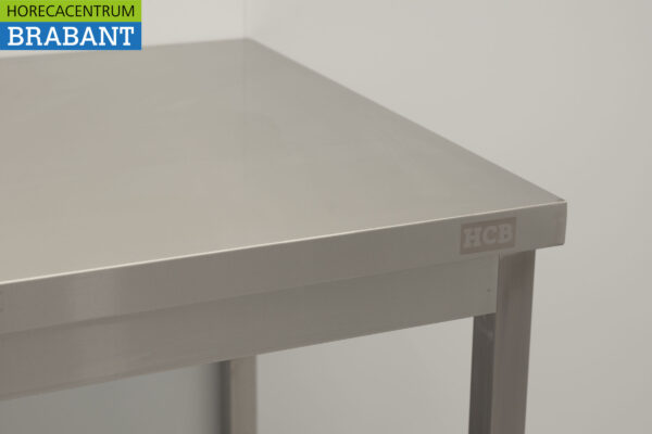 Edelstahl Arbeitstisch Basic-line 160 x 70 x 85 cm Catering – Bild 4