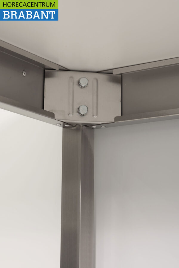 Edelstahl Arbeitstisch Basic-line 160 x 70 x 85 cm Catering – Bild 7