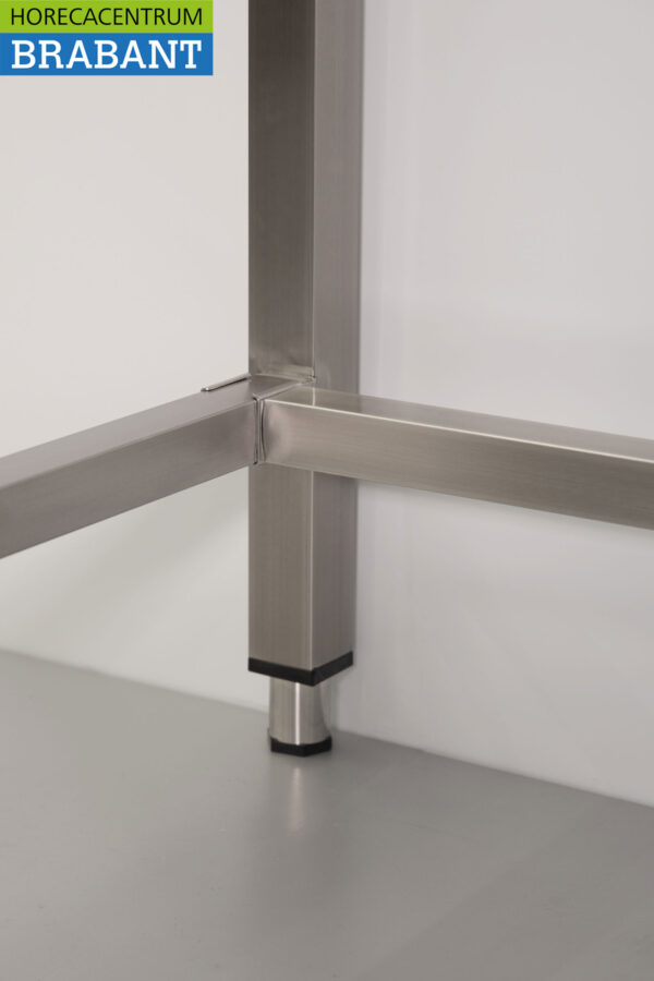 Edelstahl Arbeitstisch Basic-line 160 x 70 x 85 cm Catering – Bild 8